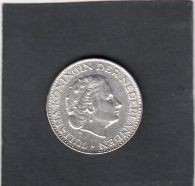 Beschrijving: 1 Gulden JULIANA 